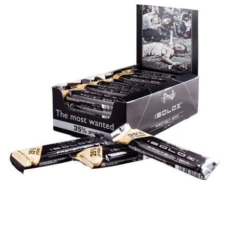 PAKET BELJAKOVINSKIH ČOKOLADIC ISOLOX V OKUSU PIŠKOTKA